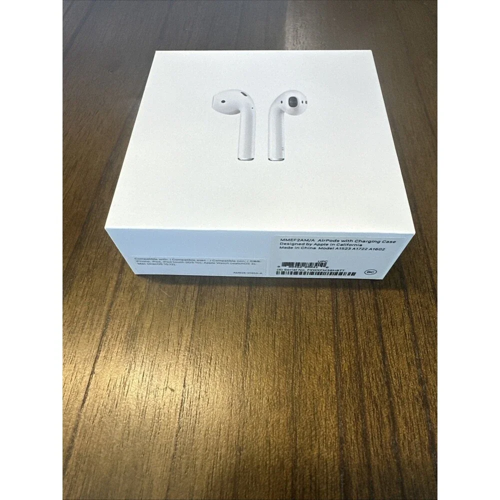 Apple AirPods Original Box With Box Insert And Instruction Sleeve Only NO PODS